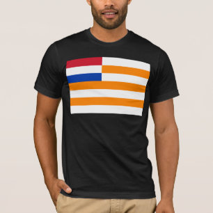 Fritt statligt för orange, Sydafrika flagga Tee