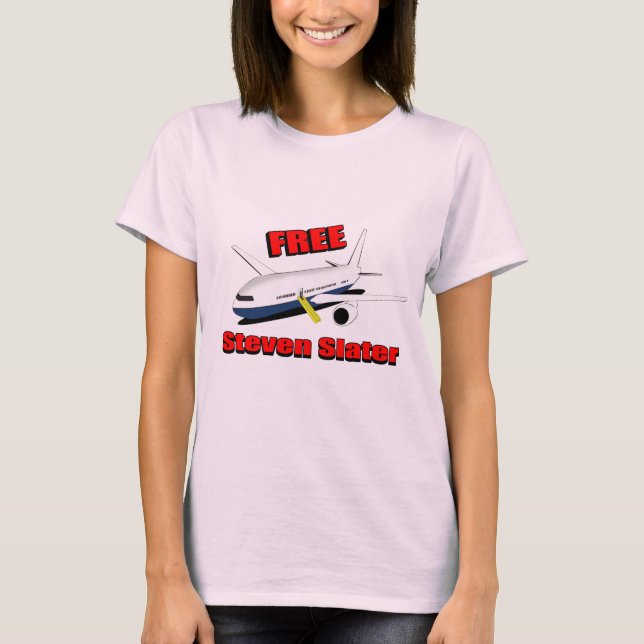 fritt styrt skiffer t-shirt (Framsida)