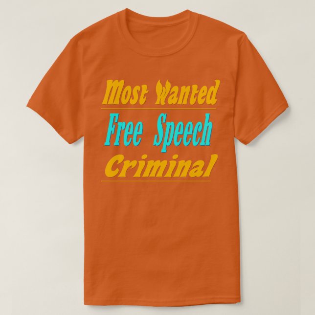 fritt tal t shirt (Design framsida)