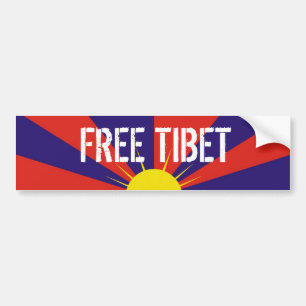 FRITT TIBET-KÖPARE BILDEKAL