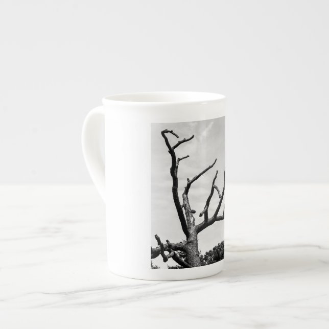 fritt träd benporslin mugg (Framsida vänster)