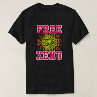 Fritt Xenu Rainbow Mandala-test mot vetenskap T Shirt