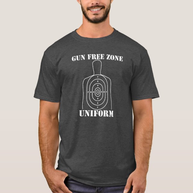Fritt zont enhetligt för vapen tee shirt (Framsida)