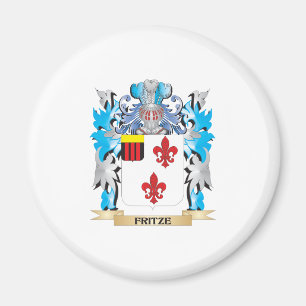Fritze vapensköld - familjvapensköld magnet