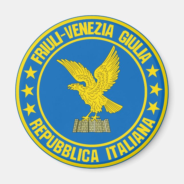 Friuli-Venezia Giulia Magnet (Framsidan)