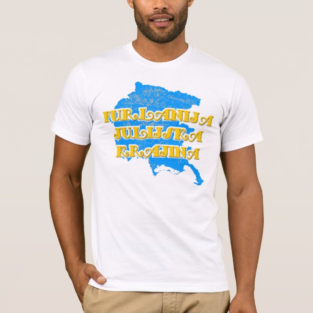 Friuli Venezia Giulia T-shirt (Framsida)