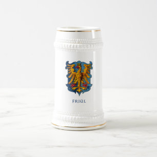 Friuli vintage jackar arm white Beer Stein Sejdel