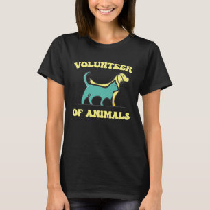 Frivillig djurskydd Volunteering Best Volunte T Shirt