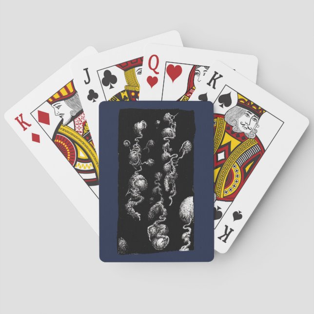 Frivillig flytande ekologiska flyg casinokort (Baksidan)