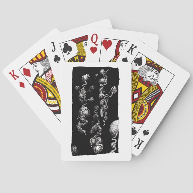 Frivillig flytande ekologiska flyg casinokort (Baksidan)