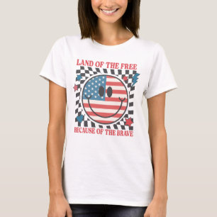 Frivillig mark på grund av Modiga T Shirt