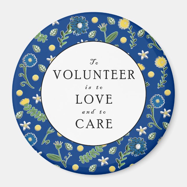 Frivillig uppskattning magnet (Framsidan)