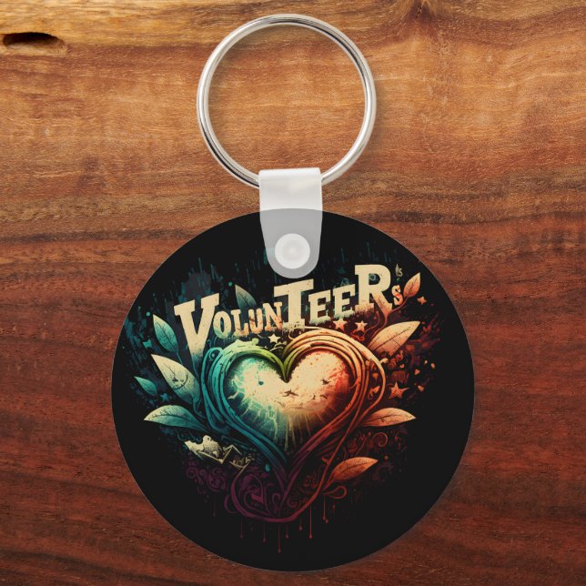 Frivilligarbetare Nyckelring (Framsida)