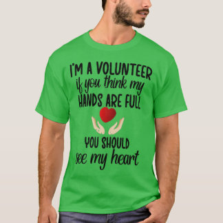 Frivilligarbetares frivilliga uppskattningar 3 t shirt