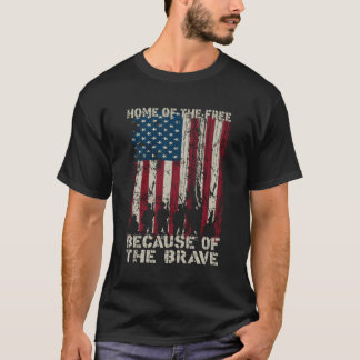 Frivillighemmet på grund av det Modiga nödvärnet T Shirt