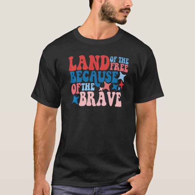 Frivillighemmet på grund av Modig 3 T Shirt (Framsida)