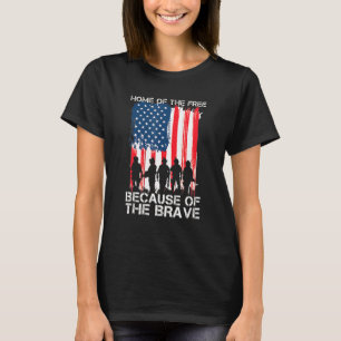 Frivillighemmet på grund av Modig 3 T Shirt