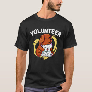 Frivilligskydd rädda djuren Volunteer-hjälpreder T Shirt