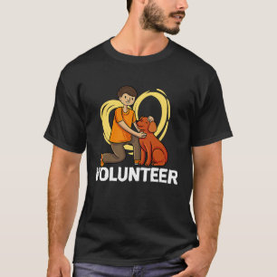 Frivilligskydd rädda djuren Volunteer-hjälpreder T Shirt