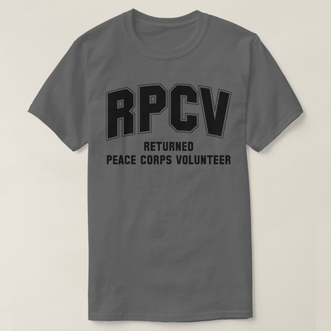 Frivilligsoldater i fredskåren t shirt (Design framsida)