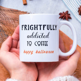 Frivilligt Beroende till Coffee Halloween Kaffemugg