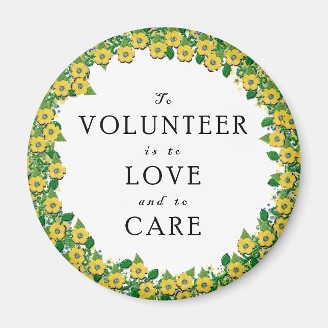 Frivilliguppskattning Magnet (Framsidan)