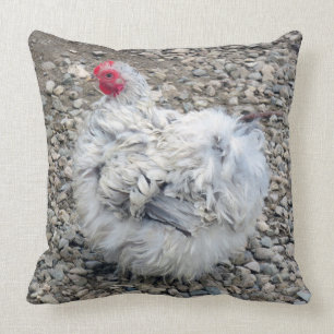 Frizzle Bantam Hen Kudde