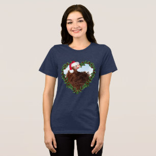 Frizzle Chick Chicken-jul T Shirt