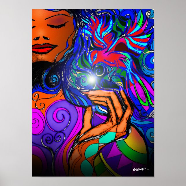 Frö av ljus poster (Framsidan)