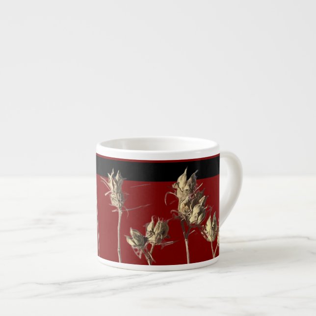 Fröbaljor på en espressomugg (Framsida höger)