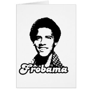 Frobama utrustar hälsningskort