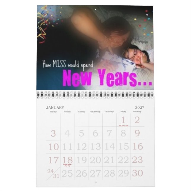 FRÖCKEN 2009 kalender (Jan 2027)