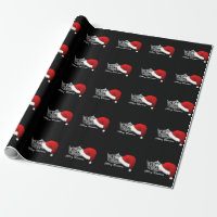 Fröcken Amerika krona- & Santa hattjul Giftwrap