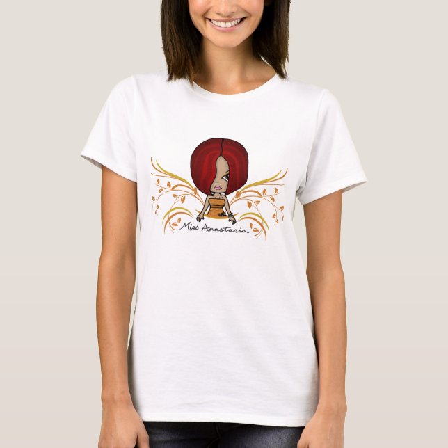 "Fröcken Anastasia" baby - docka Tee (Framsida)