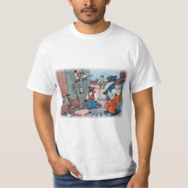 Fröcken ängar satte henne som var head ut ur t shirt