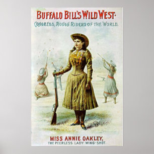 Fröcken Annie Oakley Poster