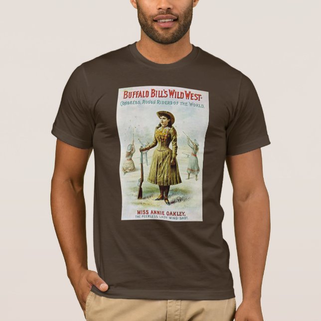 Fröcken Annie Oakley T Shirt (Framsida)