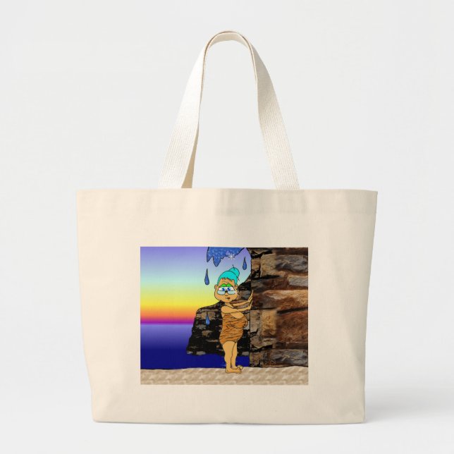 Fröcken April Jumbo Tygkasse (Framsidan)