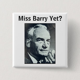 Fröcken Barry ännu? Knapp