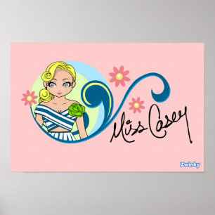 "Fröcken Casey" affisch