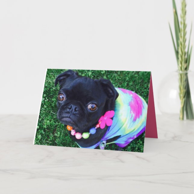 Fröcken Harley hälsningkort Kort (Framsida)