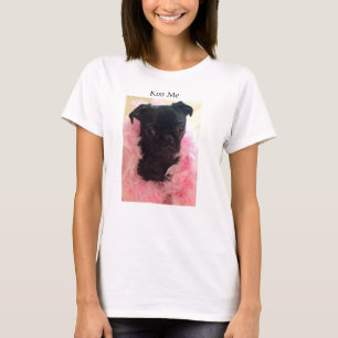 Fröcken Harley "kysser mig" T-tröja Tee