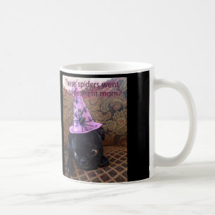 Fröcken Harley "spindlar gick utanför, den högra Kaffemugg