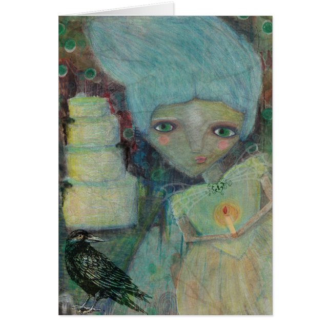 Fröcken Haversham tomt kort (Framsidan)