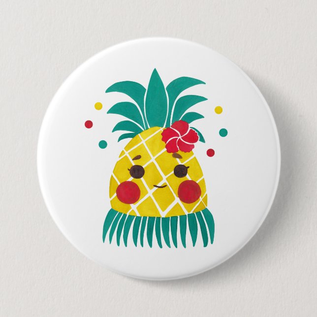 Fröcken hawaiiboananas knapp (Framsida)