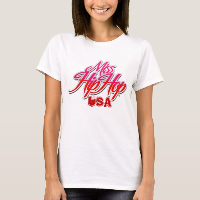 Fröcken hip hop USA® Tee (Framsida)