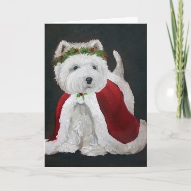 Fröcken jul helgkort (Framsida)