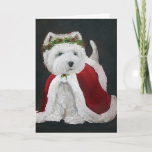 Fröcken jul helgkort
