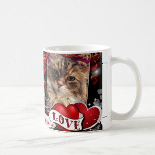Fröcken kattunge kaffemugg