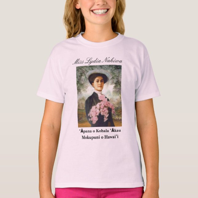 Fröcken Lydia Nahiwa skjorta T Shirt (Framsida)